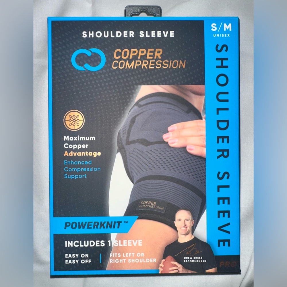 Black Shoulder Compression Sleeve